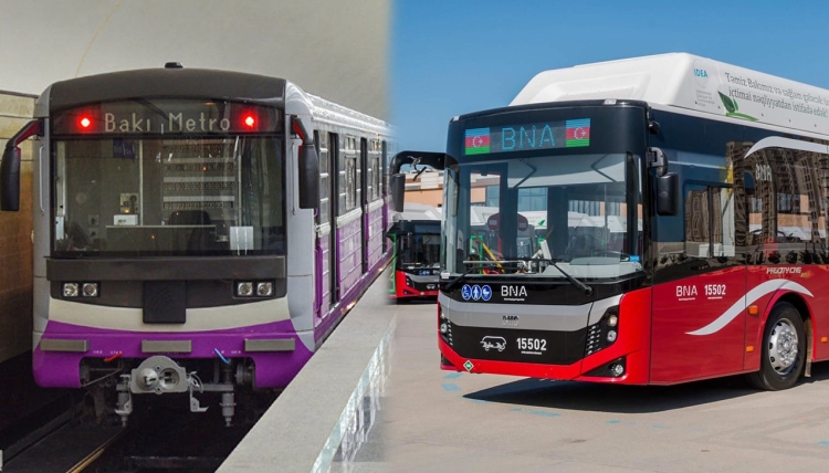 Bu şəxslər üçün avtobus və metro PULSUZDUR